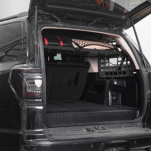 HIGH FLYING for Toyota 4Runner 2010-2024 Car Accessories Modular Storage Molle Panel System Trunk Shelf Luggage Carrier Cargo Racks Trunk Organizer Aluminum Alloy Whole Kit