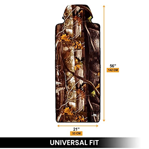 Gorla Gear Camo Premium Universal Fit Waterproof Stain Resistant Car Seat Cover Neoprene Non-Slip Bucket Seat Hunting Dog & Sweat Proof Protector Save Your Leather Cloth Seats Auto Van Truck SUV Sedan - color: Camo