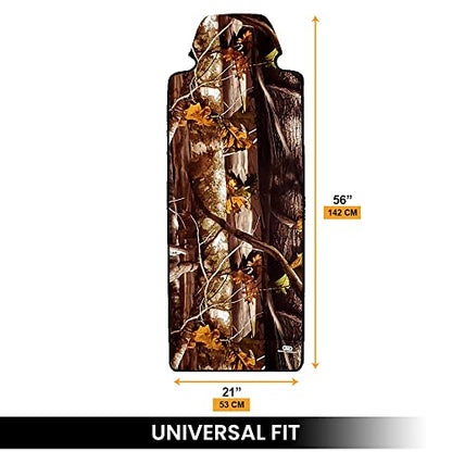 Gorla Gear Camo Premium Universal Fit Waterproof Stain Resistant Car Seat Cover Neoprene Non-Slip Bucket Seat Hunting Dog & Sweat Proof Protector Save Your Leather Cloth Seats Auto Van Truck SUV Sedan - color: Camo