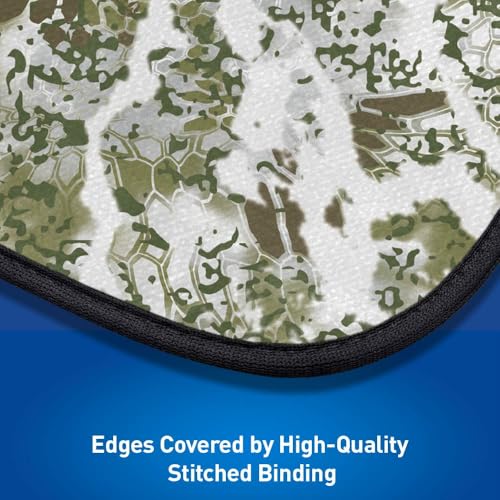 Coverking Universal Car Floor Mats Set of 2 (Front Driver and Passenger) Kryptek Grom Camo - All-Weather Protection for Mud, Dirt, Rain, Spills, Non-Slip Backing, Fits Cars Trucks SUVs Jeeps - style: Kryptek Grom