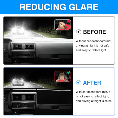 Autorder Dashboard Cover Mat for 1986-1993 Nissan Pathfinder D21 Accessories Dash Cover Upgrade Velvet Dash Mat Sunshade Glare UV Rays Protector - size: 1986-1993 Nissan Pathfinder
