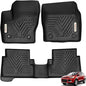 YITAMOTOR Floor Mats for Ford Escape 2013-2019, Ford C-Max 2013-2018 All Weather Custom Fit TPE Floor Liners, 1st and 2nd Row Mat Automotive Interior Accessories, Black - style: 13-19 Escape / 13-18 C-Max 1st & 2nd Row