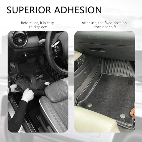 10PCS Car Floor Mat Retainer for Automotive Carpet,Super-Adhesive Hidden Car Mat Clips Keep Car Mats from Sliding,Universal Anti Skid Mat for Truck Mats,Car Seat Cushion (10PCS) - color: 10PCS