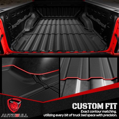Truck Bed Mat Bed Liner Fit for Chevy Colorado/GMC Canyon 2023 2024 2025 2026 5FT Accessories, Not Fit Drop-in Liner - style: 3)2023-2026 |Colorado/Canyon Bed Mat (5FT)
