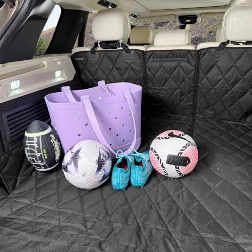 Rydura SUV Cargo Liner – Waterproof, Heavy-Duty Trunk Mat with Non-Slip Backing – Full Rear Seatback Coverage – Fits 60/40 & 50/50 Split Seats – Easy to Clean – Travel, Tools, Gear – XL - size: XL