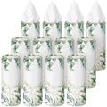 12 Pack Car Tissue Cylinder Holder Bulk with 3 Ply Facial Tissues, Round Napkin Holders for Car Cup Holder Cylinder Travel Paper Tubes Bulk Round Napkin Boxes Packs(Eucalyptus) - style: Eucalyptus