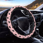 Halloween Cute Cartoon Bat Steering Wheel Cover for Women Men, Non-Slip Steering Wheel Protector Car Wheel Covers, Universal 15 Inch Fit for Auto, Suvs, Truck - color: Halloween Cute Cartoon Bat