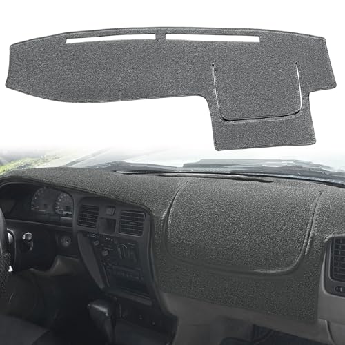 Dashboard Cover Dash Cover Mat Pad Carpet Custom Fit for Toyota 4Runner 1996 1997 1998 1999 2001 2002(Dark Gray) J84 - color: 96-02 Dark Gray