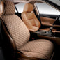 IVICY Faux Linen Front Car Seat Cover – Non-Slip Bucket Seat Protector for Most Cars, SUVs, Vans & Trucks – 1 Seat Cover, Machine Washable, Side-Airbag Friendly, Light Brown - color: BROWN HYB LN