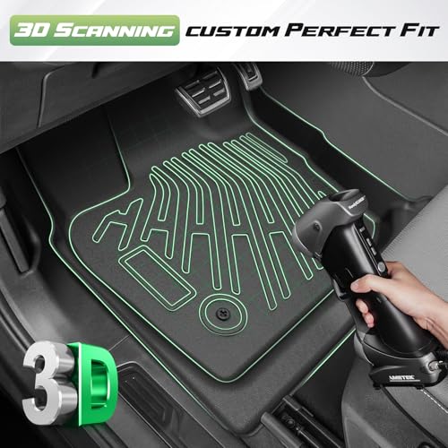 Cartist Floor Mats for Toyota Highlander 7 Seats (Not for Hybrid Models) 2014-2019, All Weather Cargo Liner for Highlander Accessories, Heavy Duty TPE Cargo Mats, Car Accessories - size: 1)Toyota Highlander 14-19 7 Seat Full Set