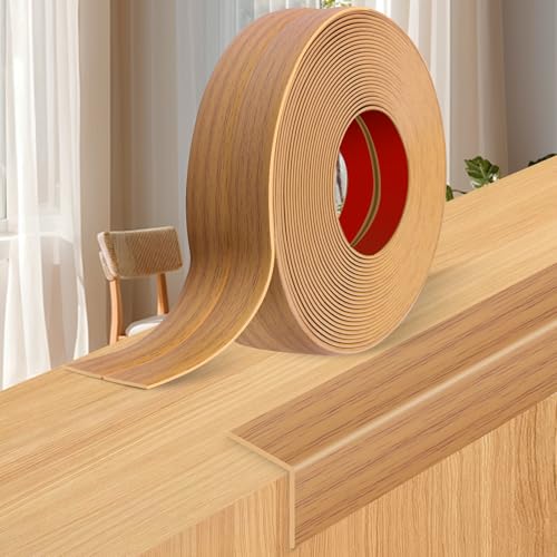 Wall Corner Protector Moulding Trim Peel and Stick Wall Corner Guards Trim Flexible Self Adhesive Edge Protector Moulding, 0.8 in x 10 Ft, Light Brown Wood - color: Light Brown Wood, size: 0.8 In x 10 Ft