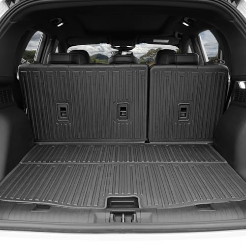 Cargo Mat for 2020-2025 2026 Ford Escape Gas (Not for PHEV), Full Coverage All Weather Trunk Cargo Liner with Backrest Protectors for Escape Accessories