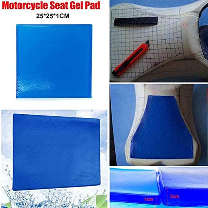 Motorcycle Seat Gel Pad Car Seat Cushion Shock Absorption Mats Cooling Motorcycle Driver Passenger Long Driving Seat Pad Comfort DIY Office Chair Home Soft Seat Cushion Accessories 35 x 35 x 1cm - size: 35 x 35 x 1cm