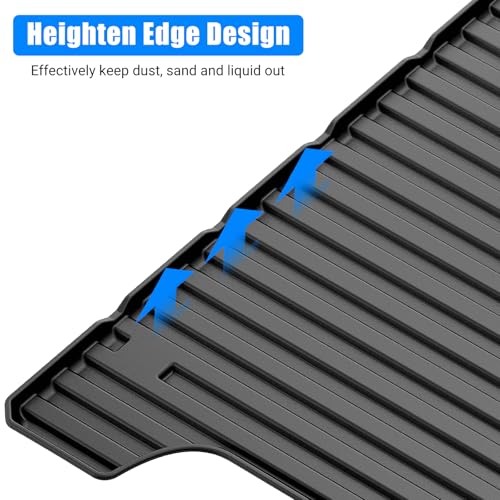 Trunk Mat for Toyota Tundra SR5 2022-2025, MERXENG Car Trunk Protector All-Weather Rear Cargo Area Mat Protective Floor Mat for Toyota Tundra SR5 2022-2025 - size: for Toyota Tundra SR5 2022-2024