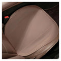 Summer Car Seat Cushion Perforated Breathable Ventilated Non-Slip All-Season Auto Cushion Pad(Brown,Front seat) - color: Brown, size: Front seat
