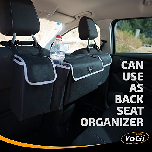 Trunk Organizer for Suv | Hanging Trunk Organizer, Cars Trunk Organizers | Waterproof, 4 Pocket Backseat Storage Solution | Easy Install, Durable and Versatile