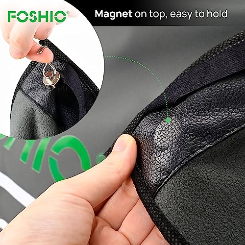 FOSHIO Car Door Panels Cover, Magnetic Car Wrap Tool Car Door Protector for Dogs, Extra Thick Waterproof Vehicle Door Covers 40" x 29", 2 Pack