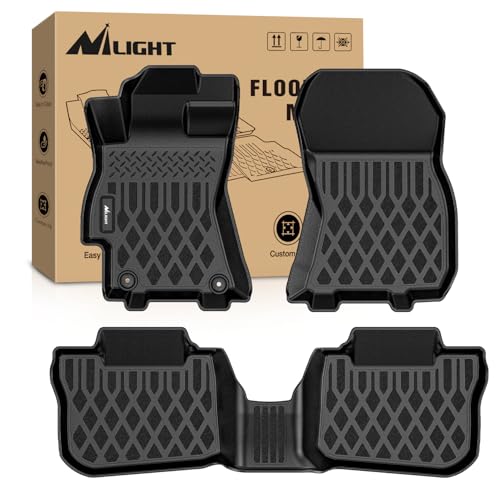 Nilight TPE Floor Mats for Subaru Outback Legacy 2010 2011 2012 2013 2014 All Weather Custom Fit Heavy Duty Floor Liners - color: 2010-2014 Subaru Outback Legacy