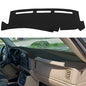 Dash Cover Mat Fit for 1999-2006 GMC Sierra/Chevy Chevrolet Silverado 1500 2500 3500 HD,2000-2006 GMC Yukon/Yukon XL/Chevy Suburban Tahoe Avalanche,Dashboard Pad Carpet (99-06 Black) Y44 - color: 99-06,Black
