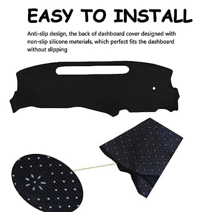 Dashboard Cover Dash Mat Compatible with 1998-2005 Chevrolet S10 Blazer Chevy GMC Jimmy Sonoma Envoy Olds Oldsmobile Bravada - color: 1998-2005 Chevrolet S10 Blazer
