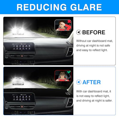 Autorder Dashboard Cover Mat for Kia Seltos 2024 2025 2026 Accessories Dash Cover Upgrade Flannel Dash Mat Sunshade Glare UV Rays Protector - size: 2024-2026 Kia Seltos