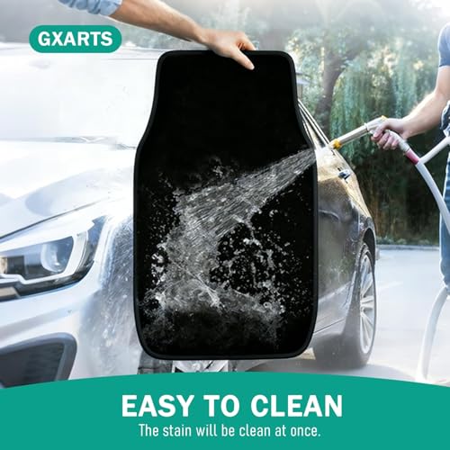 GXARTS Waterproof Car Floor Mats Carpet Full Set Fit for BMW X5 F15 2013 2014 2015 2016 2017 2018 | All-Weather Protection, with Anti Sliding Back | Automobile Floor Liner Accessory