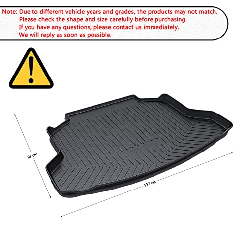 CRV Cargo Liners - All-Weather Protection Rear Trunk Tray Floor Mats Compatible with Honda CRV 2007-2016，3D-Designed Waterproof Durable Odorless Custom-Fit TPO Accessories - size: 1）For Honda CRV（2007-2016 ）Trunk Mats