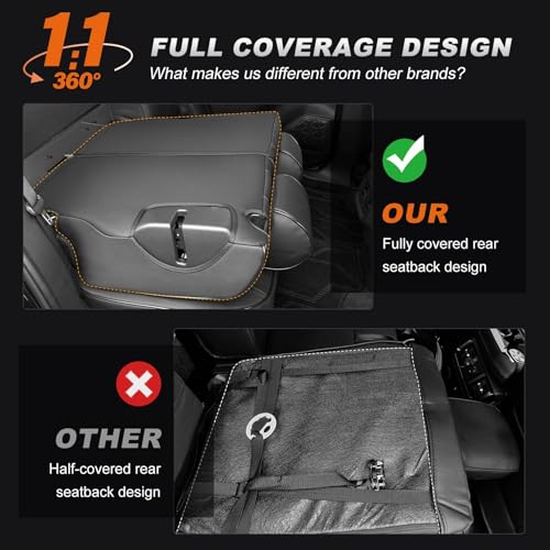 AOMSAZTO Custom Fit Car Seat Covers for Toyota RAV4 Hybrid 2019 2020 2021 2022 2023 2024 2025 Toyota RAV4 LE, XLE, XLE Premium, Limited-Full Set Faux Leather (Black) - color: Black, size: RAV4 2019-2025 Hybrid(LE/XLE/XLE Premium/Limited)