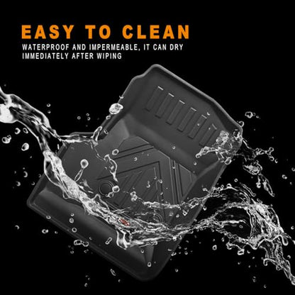Custom All Weather TPE Trunk Liner Cargo Mats for 1976-1986 Jeep CJ-7; 1987-1995 Wrangler YJ; 1997-2006 Jeep Wrangler TJ/LJ Accessories - color: for 1997-2006 Jeep Wrangler TJ/LJ Cargo Mats