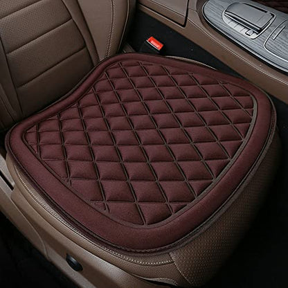 3D Decompression Car Seat Cushion Breathable and Comfortable Driver Seat Cushion Non-Slip Car Seat Pads for Car,Truck,SUV,Truck,Etc (Single piece, Wine red) - color: Wine Red, style: Single piece