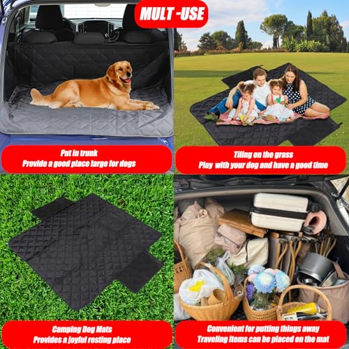 Yinanlutos Pet Dogs Trunk Cargo Liner Compatible with Subaru Crosstrek 2024 2025+ Waterproof Non-Slip Pet Cover Dogs Seat Mat Car Trunk Protector Accessories