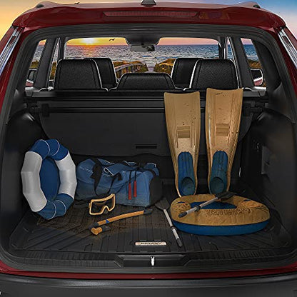 OEDRO Cargo Trunk Liner Fit for 2022-2026 Honda Civic Sedan, Custom Fit Black TPE All Weather Guard Cargo Mats - style: 2022-2026 Cargo Liners