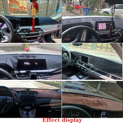 Dashboard Cover for Mazda 6 2016 to 2020,Premium Custom Fit Microsuede Dash Mat,Non-Slip Sun Shade & Heat Protector,Anti-Glare Dashboard Cover Mat