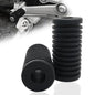 Motorcycle Gear Shifter Lever Cover Universal Rubber Shift Lever Pedal Cover 2PCS Compatible with Suzuki Kawasaki Honda Yamaha