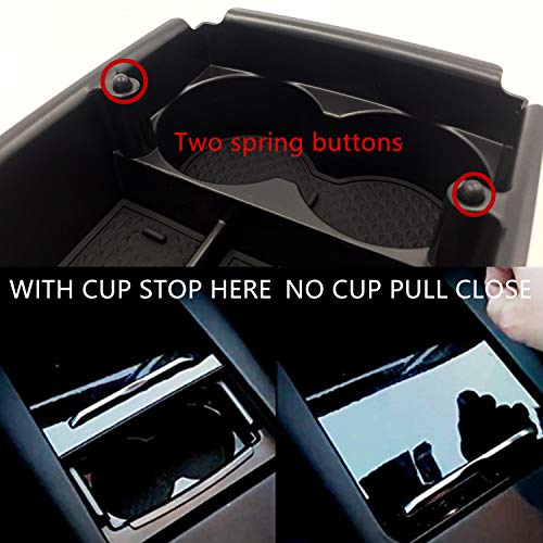 for Tesla Model S/X Accessories Center Console Tray Organizer for Tesla Model X/S 2016 2017 2018 2019 2020 2021