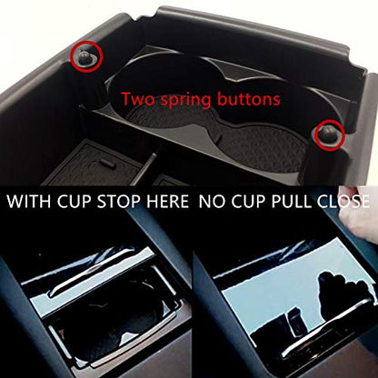 for Tesla Model S/X Accessories Center Console Tray Organizer for Tesla Model X/S 2016 2017 2018 2019 2020 2021