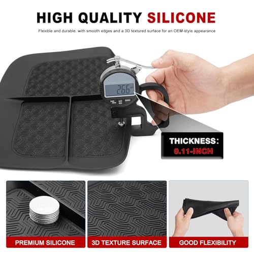 Autorder Dashboard Mat for 2011-2018 Dodge Ram 1500 2500 3500 Accessories Anti-Slip Mat Silicone Dash Mat for Ram Dash Liner Pad - size: 2011-2018 Dodge Dash Liner