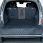 SUV Cargo Liner for Dogs, Waterproof Trunk Cover for SUVs with Mesh Window, Bumper Flap Protector, Scratchproof Durable 600D Oxford Fabric, Non-Slip, Machine Washable