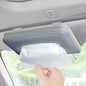 Car Tissue Box, Car Visor Tissue Holder, Car Tissue Holder, Premium Tissue case Holder for car (Gray) - color: Grey