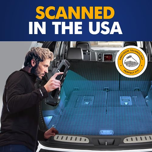 Premium Cargo Liner for Dodge Durango 2011-2026- 100% Protection - Custom Fit Car Trunk Mat - All-Season Black Cargo Mat - 3D Shaped Laser Measured Trunk Liners for Dodge Durango