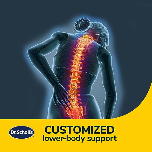 Dr. Scholl's Massaging Gel Posterior Seat Cushion for Car, Office, Home — Black - size: Posterior, style: Massaging Gel-Infused