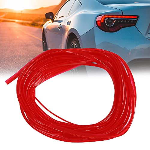 X AUTOHAUX Car Interior Trim Strip DIY Line Gap Door Edge Seal Protector Red 10m 3.28ft - color: Red