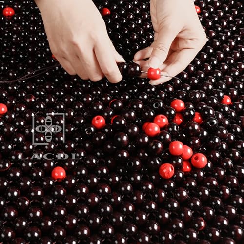 Beaded Car Seat Covers for Cars, Cooling Bead Seat Cover for Trucks & SUVs - Auto Ventilated Seat Cooler Pad, Natural Wood Breathable Beads - Sweat Protector for Summer, Stars