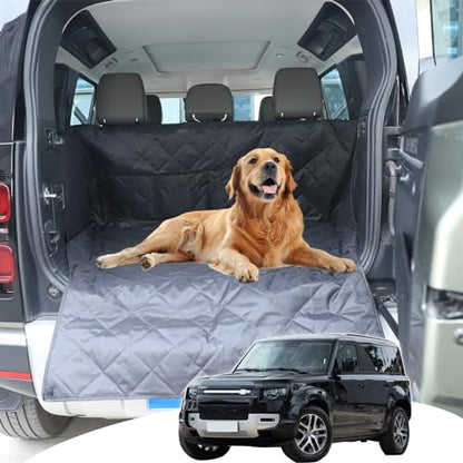 HAPPYHORSE Pet Dog Trunk Cargo Liner Compatible with Land Rover Defender 110 2020-2024 Cargo Cover Waterproof and Non-Slip Dog seat Cover Cargo Liner Area Protector Cover (Style A)