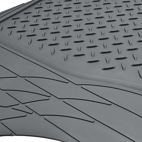 BDK Universal Fit Premium Cargo Car Trunk Mat/Liner - PVC (Gray) (31.5" x 50") - color: Gray