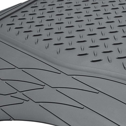 BDK Universal Fit Premium Cargo Car Trunk Mat/Liner - PVC (Gray) (31.5" x 50") - color: Gray