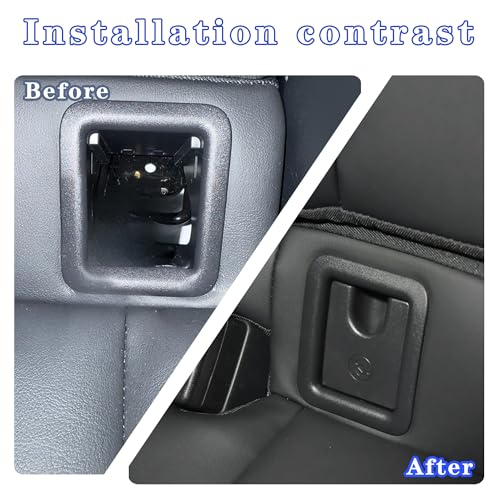 for Toyota Corolla Child Seat Anchor Cover, ISOFIX Rear Row Child Seat Safety Belt Hook Buckle Cover Replacement for Toyota Corolla/Corolla Cross/Frontlander 73731-12020 1pc
