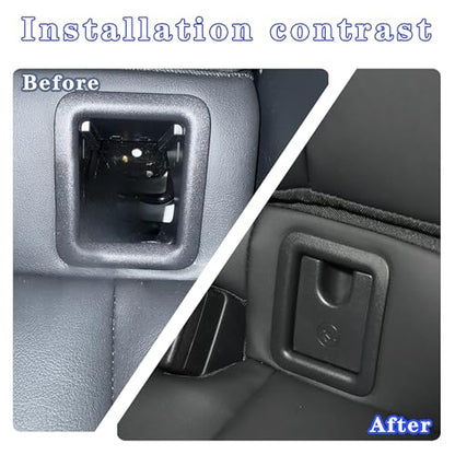 for Toyota Corolla Child Seat Anchor Cover, ISOFIX Rear Row Child Seat Safety Belt Hook Buckle Cover Replacement for Toyota Corolla/Corolla Cross/Frontlander 73731-12020 1pc
