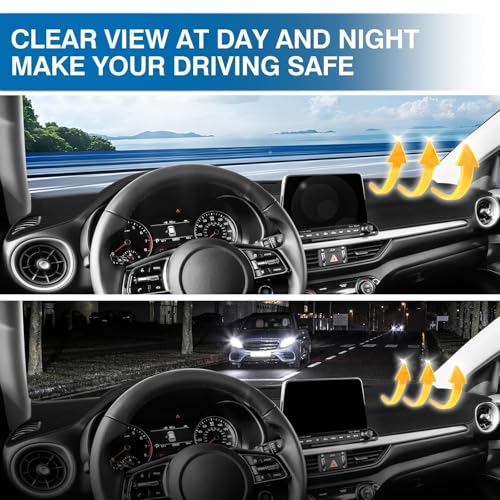 KUST Black Dash Cover for Kia Forte/K3 2019 2020 2021 2022 2023 2024 (S, EX, FE, LX, LXS, GT, GT-Line) Polyester Dashboard Cover Non-Slip Custom Fit Dash Mat Windshield Sunshade Glare - size: Forte 19-24(black)