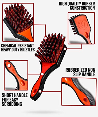 Adam's Polishes Rubber Mat & Liner Cleaner Bundle - Protectant & Rubber Floor Mat Cleaning Solution for Car Detailing | Deep Cleans & Restores Mats, Truck Bed Cargo Liners, Trunk Mat Accessories